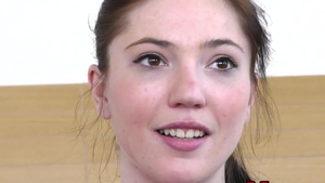 Hungarian brunette really enjoys blowjobs in HD