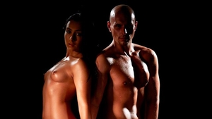 Shaved Anna Rose wishes hard nailining