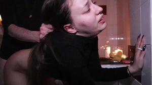 BDSM in the company of naughty brunette