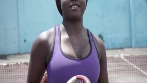 Hard sex alongside wild ebony chick