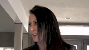 Hard pounding in company with big tits brunette Alex More