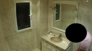 Marta Sanz in hidden camera homemade flashing