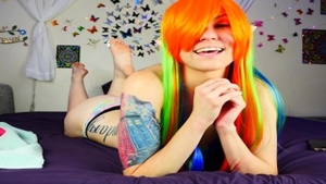 Slamming hard with teen