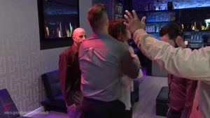 Fucking in company with american brunette Jodi Taylor