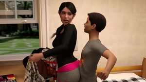 Big ass latina stepmother cheating