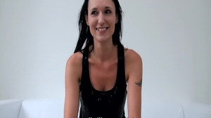 Blowjob after interview czech in HD