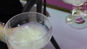 Bukkake together with european Hunter Rose at the party