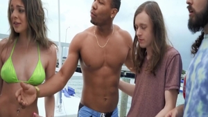Tiffany Watson and Conor Coxxx does what shes told