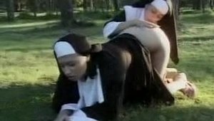 Real fucking accompanied by nun