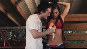 Fetish Network: Girl Aidra Fox blowjob cum in the country