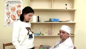 Loud sex accompanied by big booty doctor