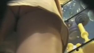 Got her pussy smashed in a shop