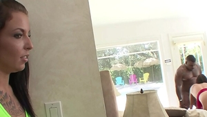 Leon Lambert - Tight stepmom helps with sex