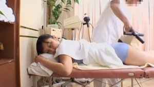 Very slim japanese medical massage