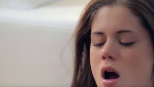 Plowing hard with small tits teen chick